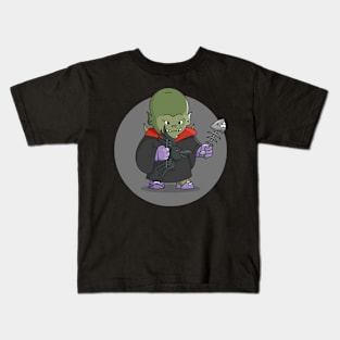 Relic Hunters - Green Orc with Magic Robes Kids T-Shirt